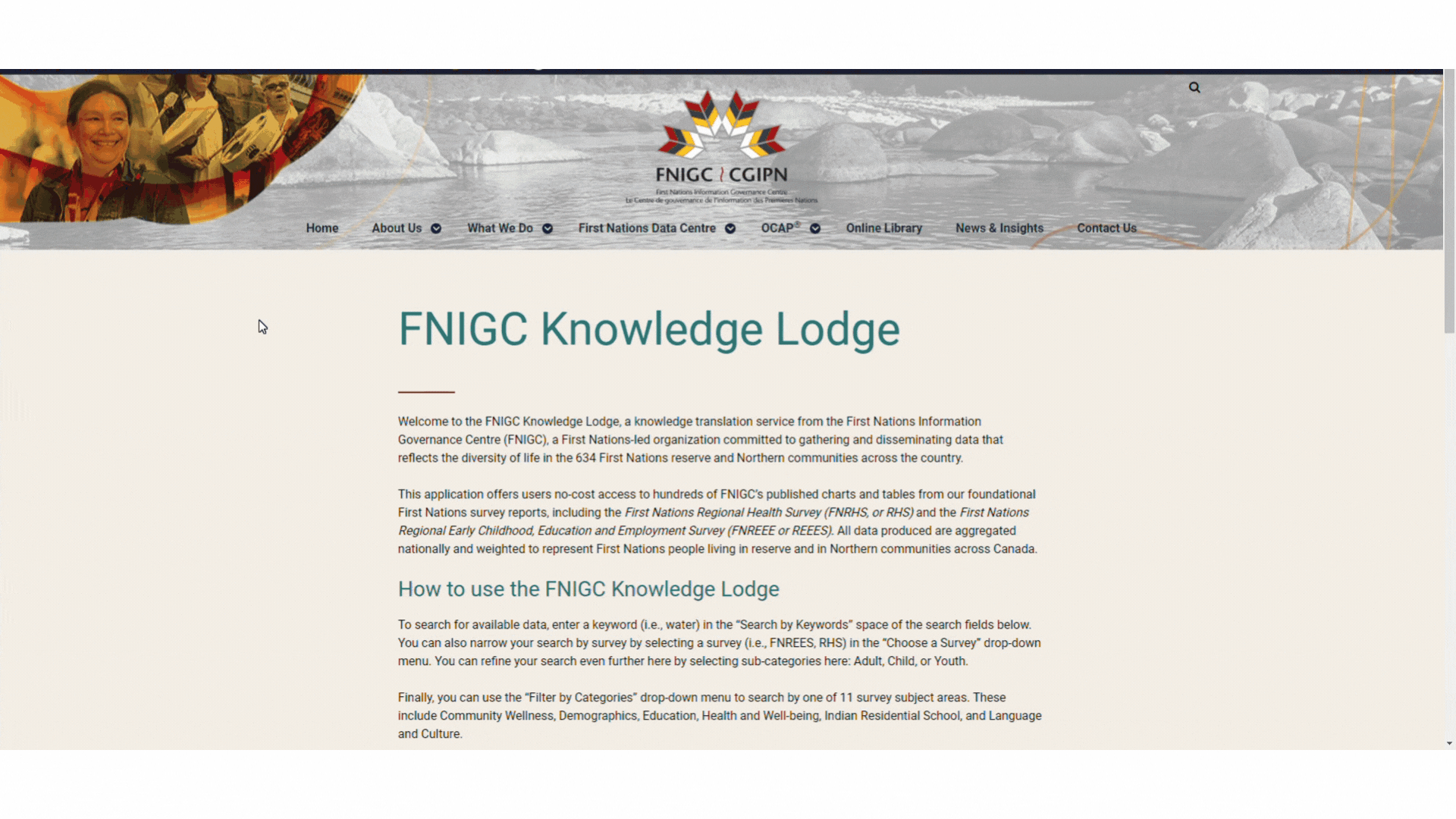 FNIGC launches new-and-improved version of its popular online data tool